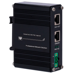 MARCA BLANCA INJ-IPOE-60W-2,5G-DC PoE-suutin 60W 2,5G Ethernet-virtalähde