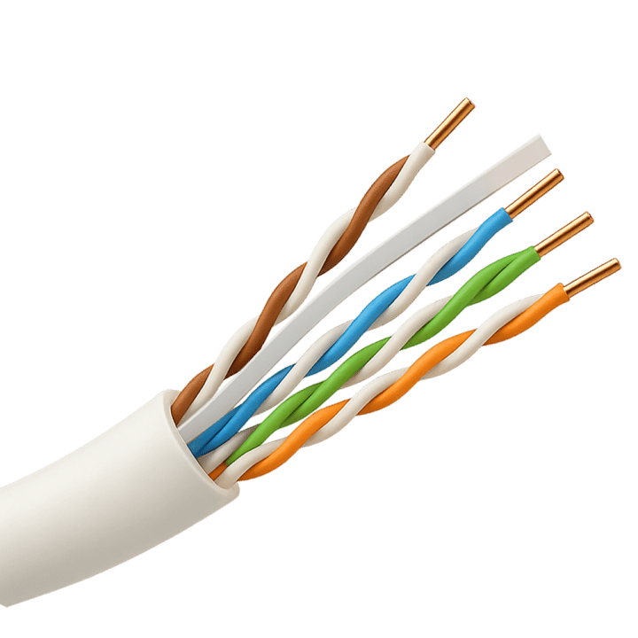 SAFIRE UTP6-305-PVC-Eca Cat6 UTP võrgukaabel 305 m rulliga PVC hall
