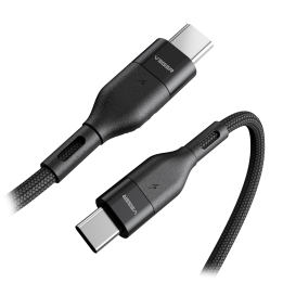 VEGER VG-CC01 Power Cable – Pure Copper, PVC Jacket, Black