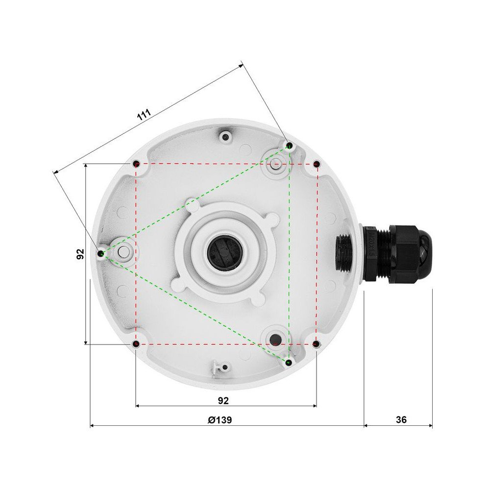KAMERAS KRANS TC-P54BM SPEC:V3_V2.0 TIANDY