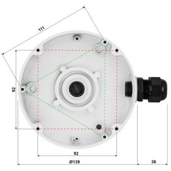 KAMERAS KRANS TC-P54BM SPEC:V3_V2.0 TIANDY