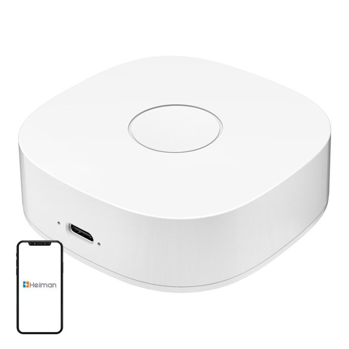 Smart Home WS2GW-R Wi-Fi Temperature & Humidity Sensor with Smoke and Gas Detection