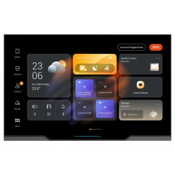 Akubela HyPanel Ultra KNX Home Center Monitor Gray