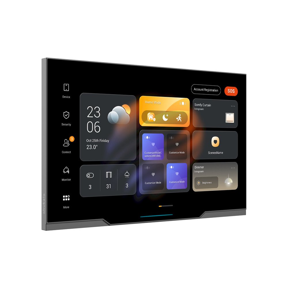 Akubela HyPanel Ultra KNX kodukeskuse monitor hall