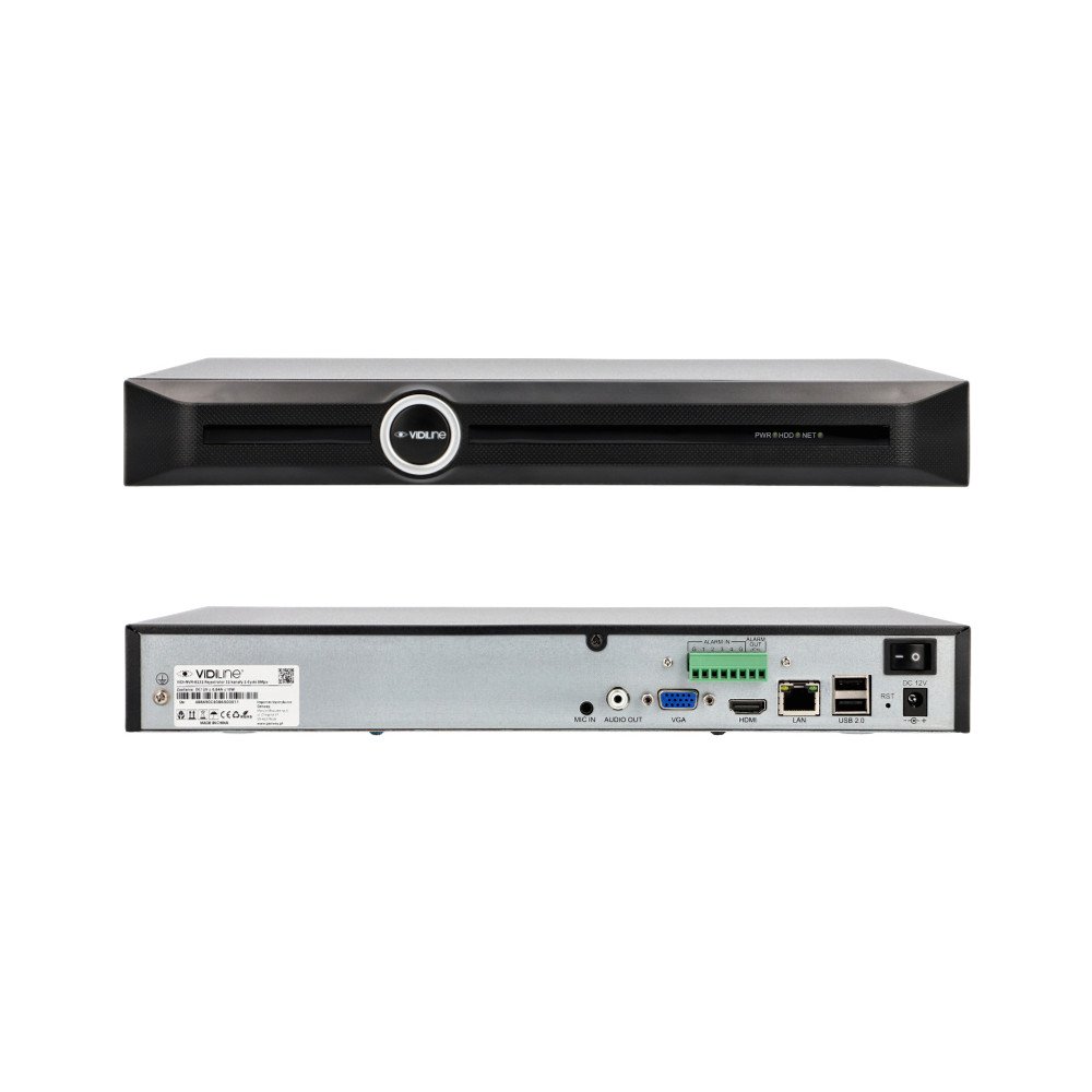 ViDiLine 32 Channel HDMI 4K 8Mpx IP Recorder Set + Seagate 4TB Drive