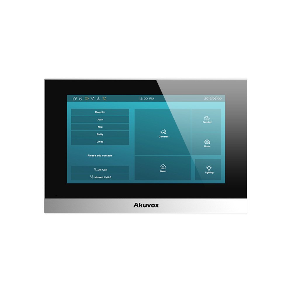 Akuvox C313W-LP-2 Monitor 7" Linux WiFi 2-wire