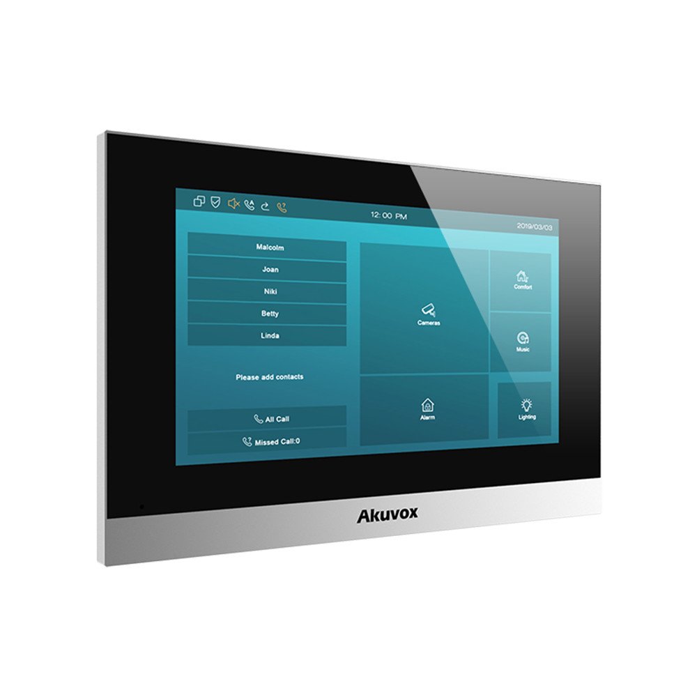 Akuvox C313W-LP-2 Monitor 7" Linux WiFi 2-wire