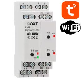 OXT Smart Wi-Fi 5 kanālu releja kontrolieris | Tuya