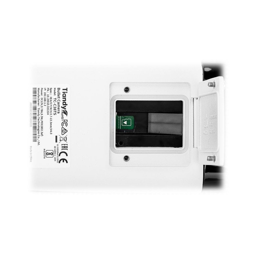Kamera IP TC-C38TS SPEC: I8/A/E/E/M/H/H/2,7-13,5MM/V4.0-8 MPX 2,7 ... 13,5 mm Tiandy
