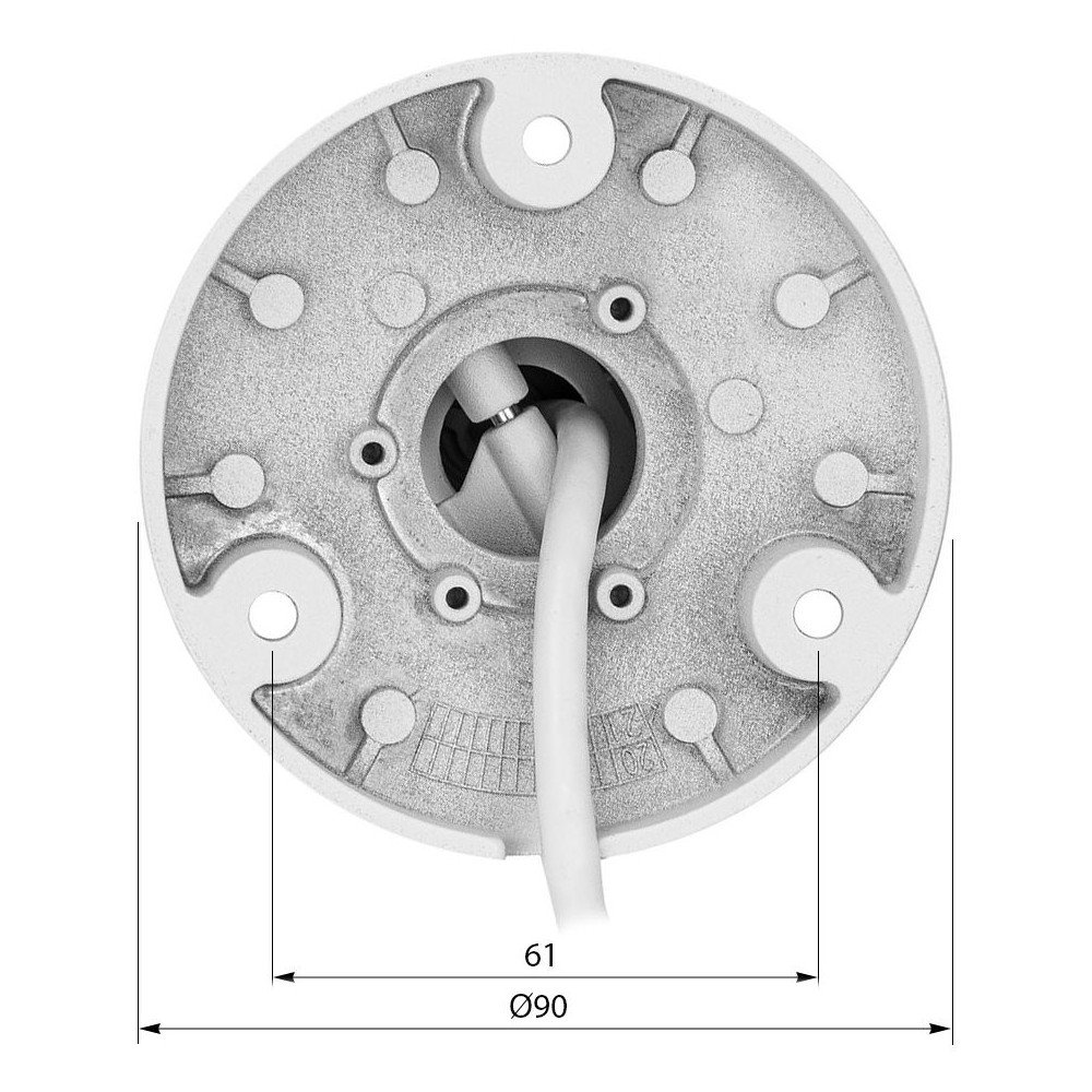 Kamera IP TC -C38US Spec: LK/I5W/E/Y/M/S/2,8mm/V4.0 Varivalmistaja - 8 mpx 2,8 mm Tiandy