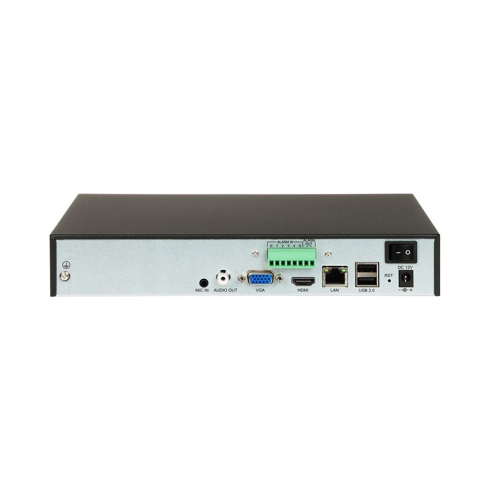 IP-tallentin TC-R3110 Spec: I/B/K/V3.1 10 kanavaa Tiandy