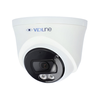 IP Surveillance Kit 3 Cameras 4Mpx PoE Switch 1TB ViDiLine HDD