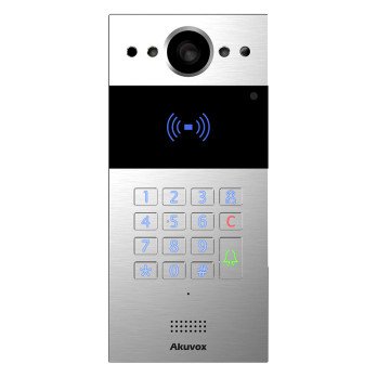 Akuvox R20K-2 vienos seimos, pavirsiaus pritvirtinta, 2 laidu lauko skydelis