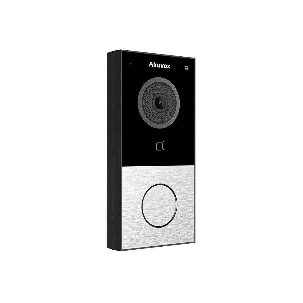 Akuvox E12S-2 vienos seimos, pavirsiaus pritvirtinta, 2 laidu lauko skydelis