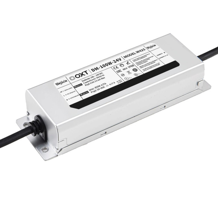 OXT LED Power Supply 24V 100W 4.17A IP68 Waterproof