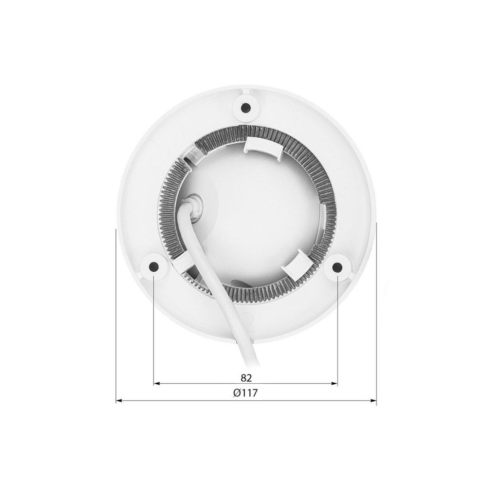 Kamera IP TC -C34XN SPEC: I3W/E/y/C/2,8mm/V5.0 Sade/varvitegija - 3,7 mpx 2,8 mm Tiandy