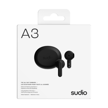 Sudio A3 juodas A3BLK