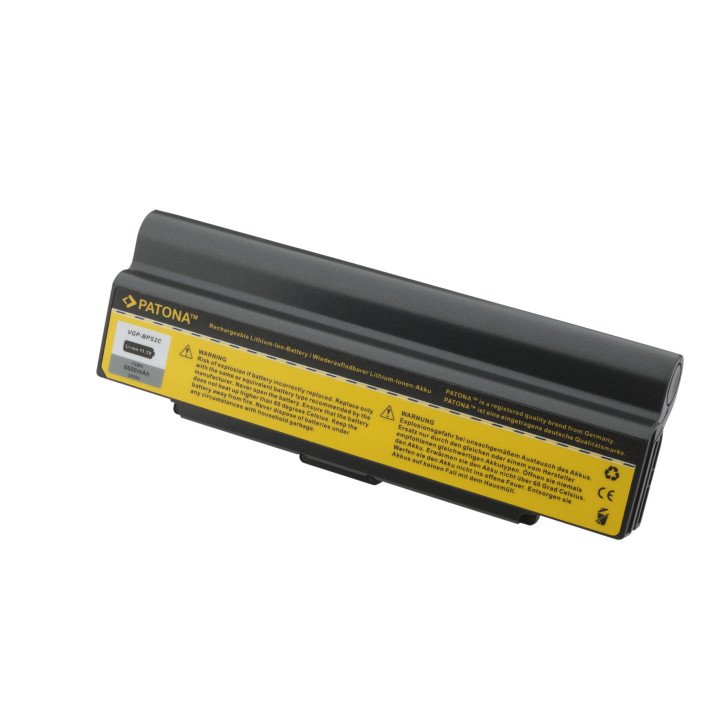 Patona PT2059 Battery for Sony VAIO VGN-S50B 6600mAh 11.1V Li-Ion