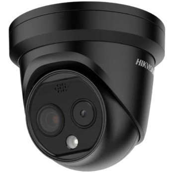 IP -hybridi -lampokuvauskamera DS -2TD1228-2/QA (musta) 2.1 and nbsp; mm - 720p, 2,2 and nbsp; mm - 4 and nbsp; mpx hikvision