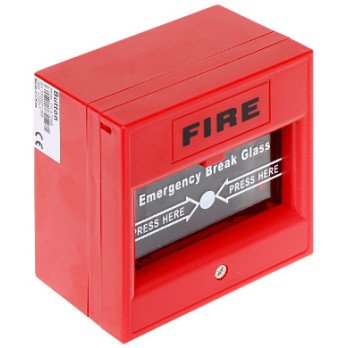 Iprastas rankinis skambucio taskas DS-K7PEB (RED) PRIEZIURA
