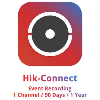 SOFTWARE LICENSE HC-EVENTRECORDING/90DAY/1CH/1Y Hikvision