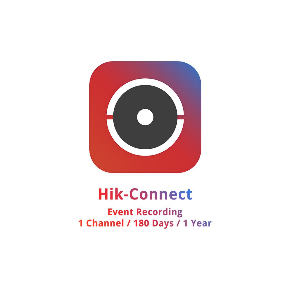 HC-EVENTRECORDING/180DAY/1CH/1Y Hikvision