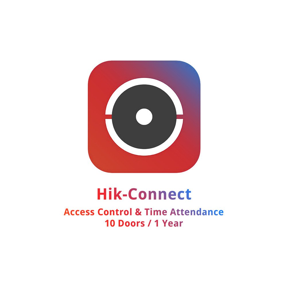Tarkvara litsents HC-AC and TA/10DOORS/1Y Hikvision