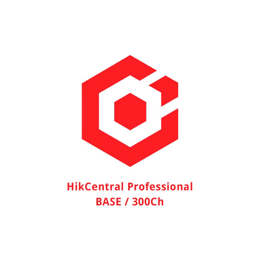Programmaturas licence Hikcentral-P-VSS-300CH/bazes Hikvision