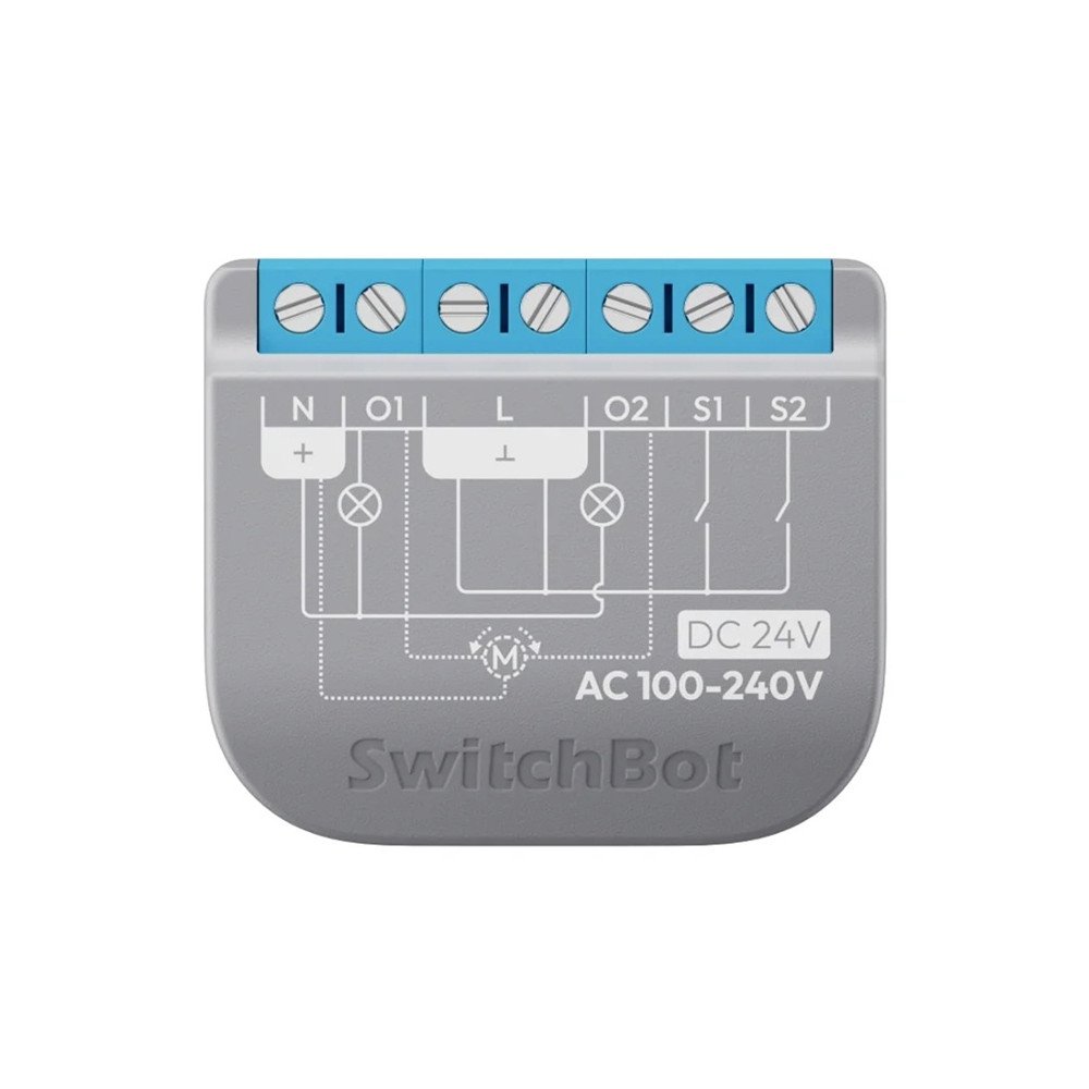 SwitchBot Relay Switch 2PM alykas kaksikanavainen kytkin