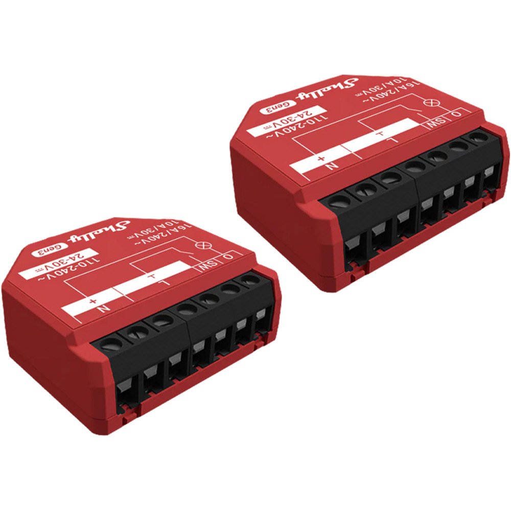 2 Wi-Fi/Bluetooth Shelly 1PM Gen3