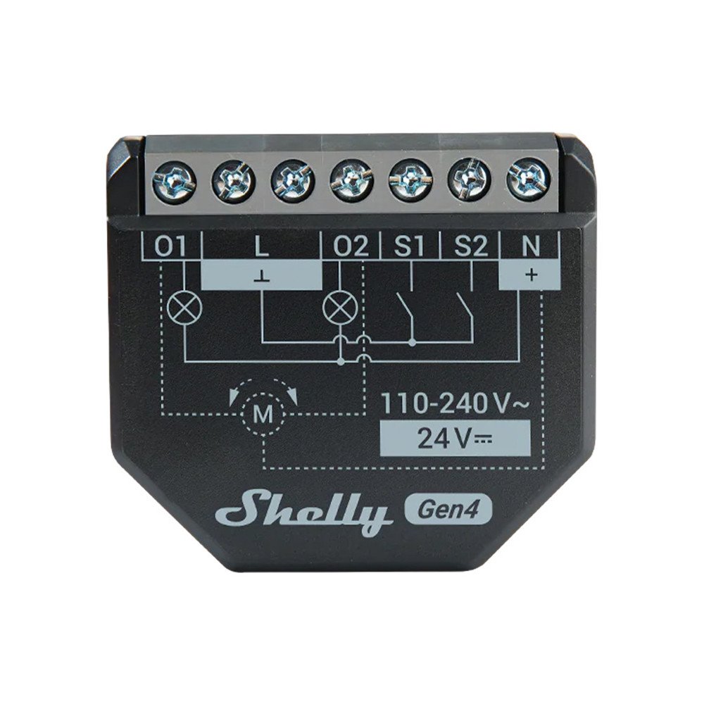 Sterownik Shelly 2PM Gen4 Zigbee/Matter
