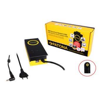 Ikroviklis 19V 4,8x1,7mm 90W/4,74A + USB isvestis