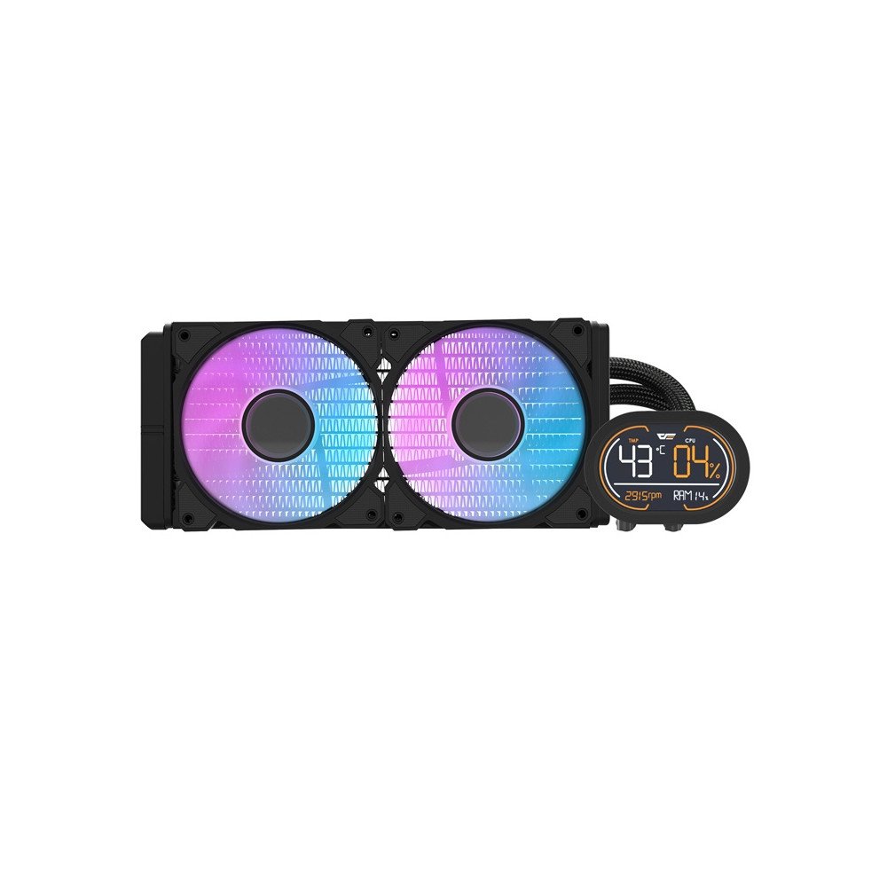 Darkflash DH240D v2 CPU vandens ausintuvas (juodas)