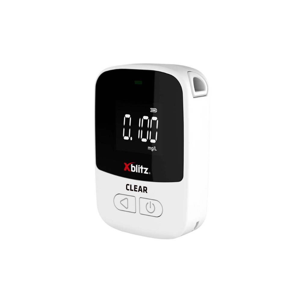FUEL CELL ALCOHOL BREATHALYZER XB-CLEAR Xblitz