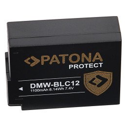 Patona PT11965 Battery for Panasonic DMW-BLC12E 1100mAh Li-Ion