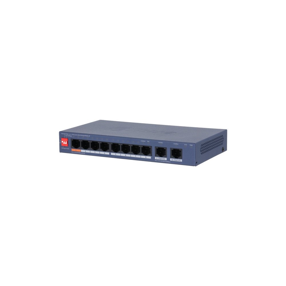 SWITCH POE CS4010-8ET2GT-60 8 PORT DAHUA