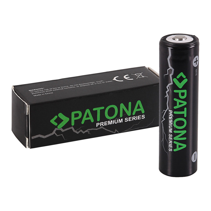 Akumulators 18650 Li-lon 3350mAh PREMIUM 3,7V paaugstināts plus