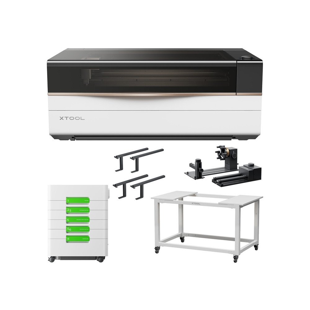 xTool P3 80W laserkaiverruskone - all-in-one-sarja