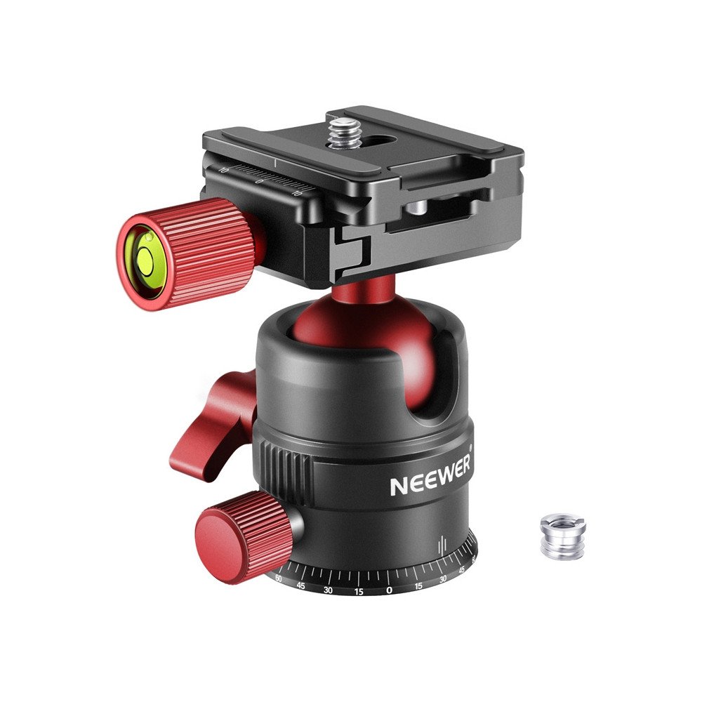 Naujesne metaline rutuline galvute trikojiui 28mm Raudona