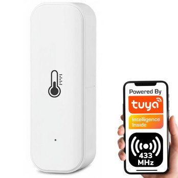 Papildu ieksejais temperaturas un mitruma sensors 433MHz