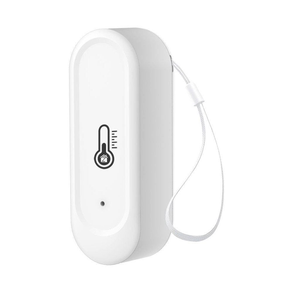Vedenpitava lampotila- ja kosteusanturi Valkoinen Zigbee Tuya
