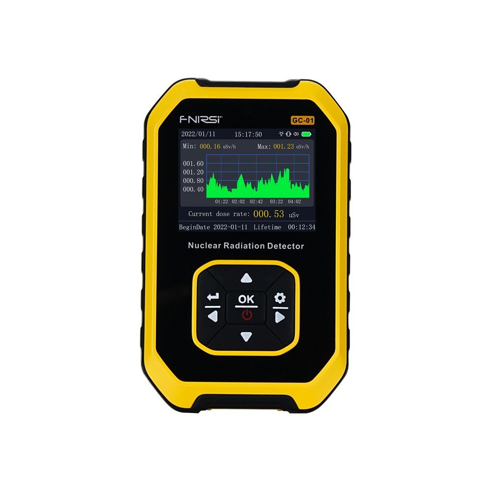 Branduolines spinduliuotes detektorius FNIRSI GC-01