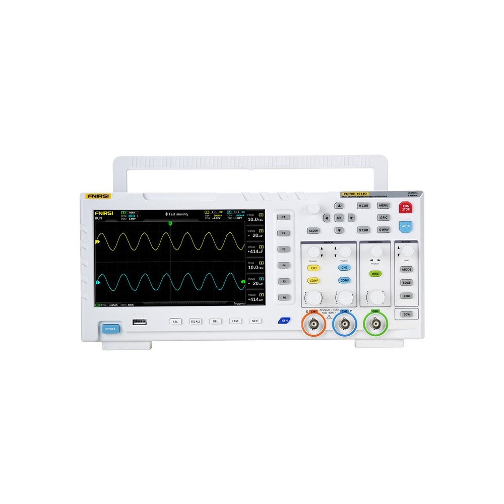 FNIRSI 1014D 2-in-1 oscilloscope signal generator
