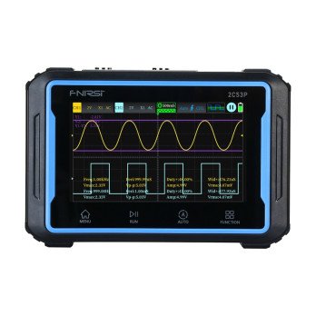 Parnesajams 3-in-1 FNIRSI 2C53P 4,3 collu skarienekrana osciloskops