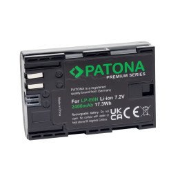 Patona PT1259 Battery Canon LP-E6N 2040mAh Li-Ion Premium for Canon 80D