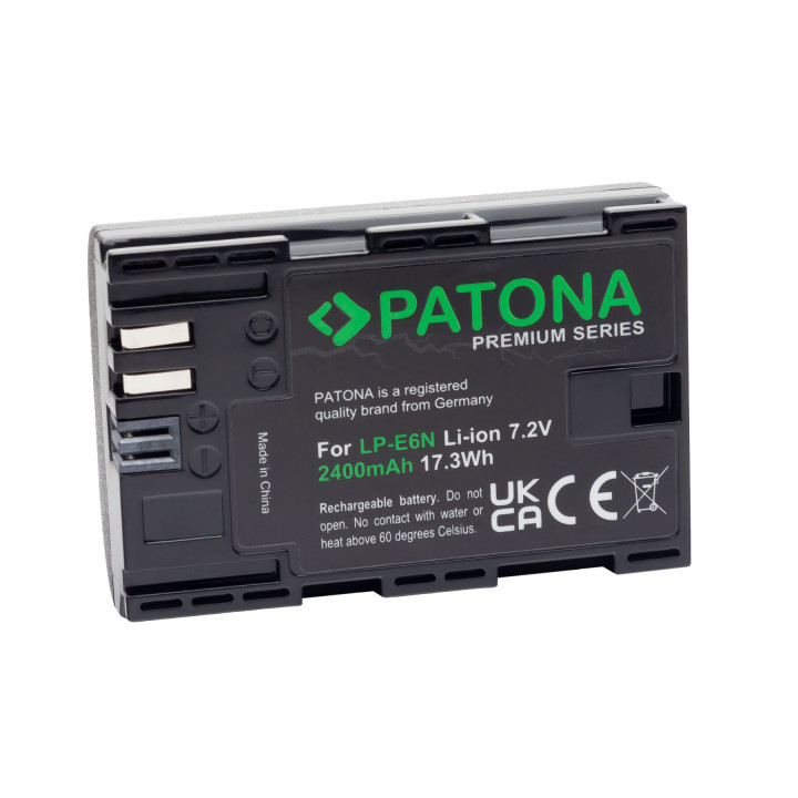Patona PT1259 Battery Canon LP-E6N 2040mAh Li-Ion Premium for Canon 80D