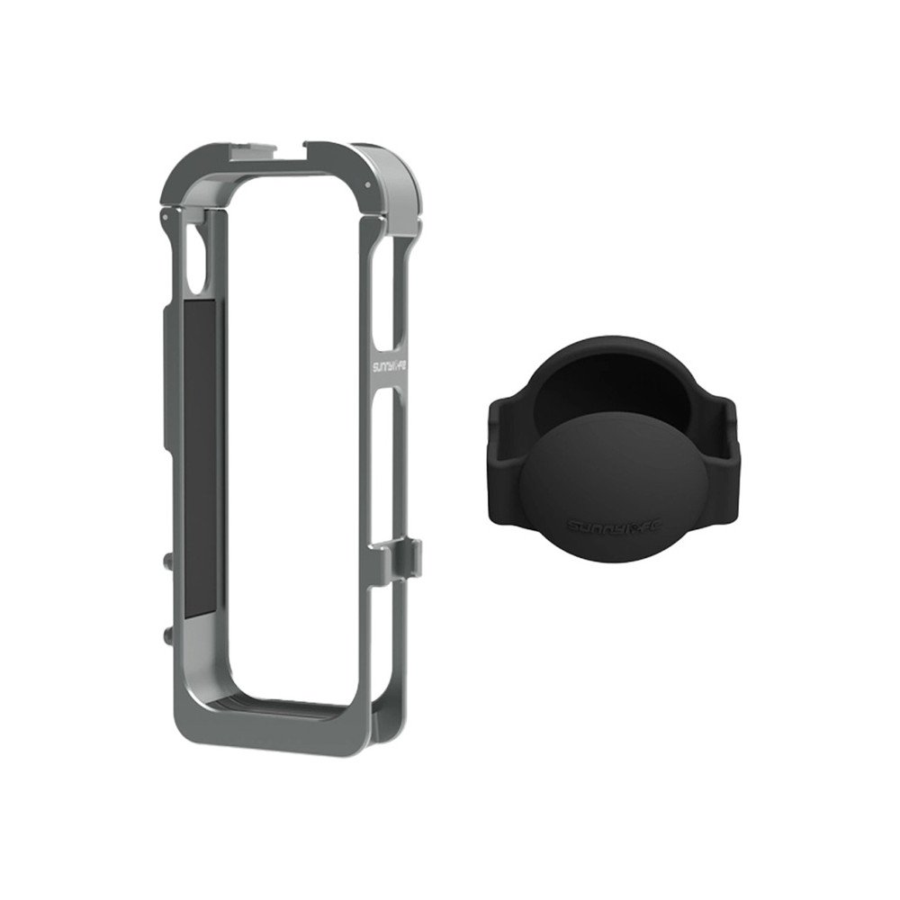 Sunnylife metala magnetiskais ramis ar silikona lecu vacinu prieks Insta360 X5