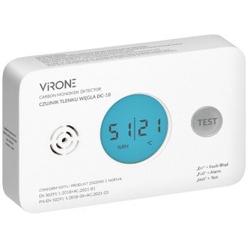 CARBON MONOXIDE (CO) DETECTOR DC-10 Virone