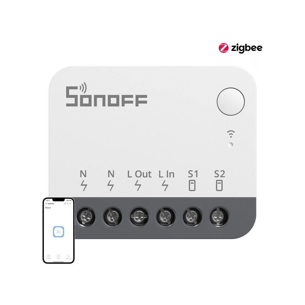 Smart ZigBee mini switch SONOFF ZBMINIR2