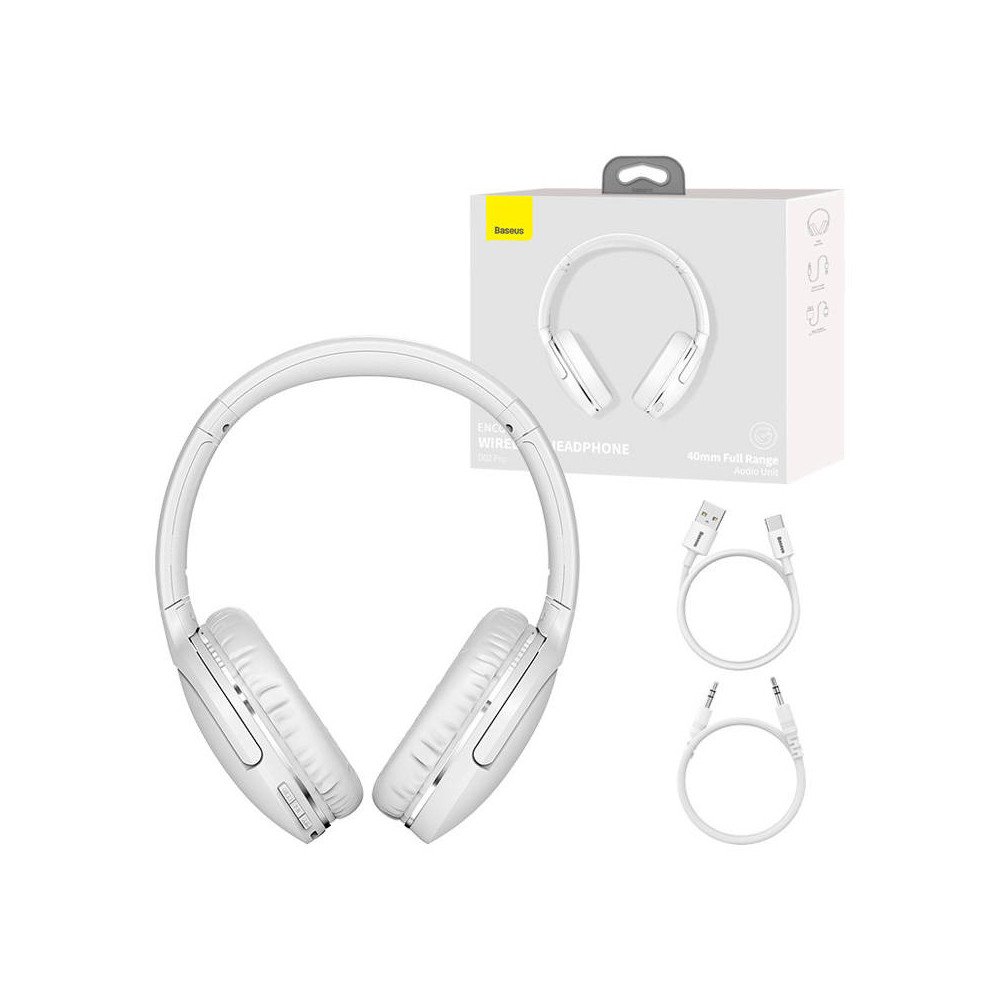 Baseus Encok belaides ausines D02 Pro (baltos)
